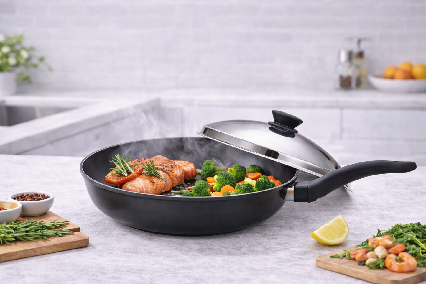 poele-resistante-abrasion-cuisine-empilable