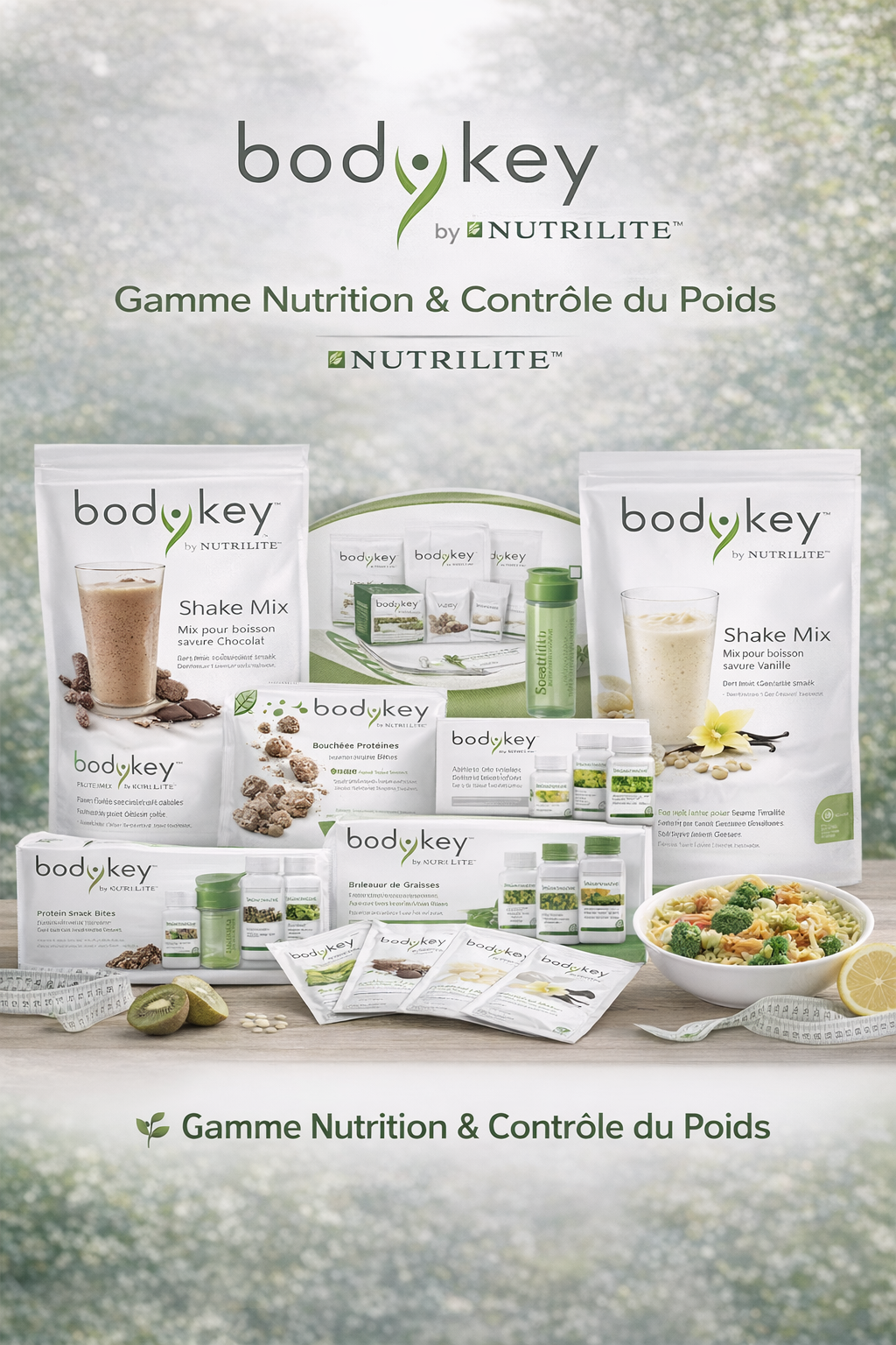 🌿 Collection bodykey™ by NUTRILITE™ – Gestion du Poids & Bien-être