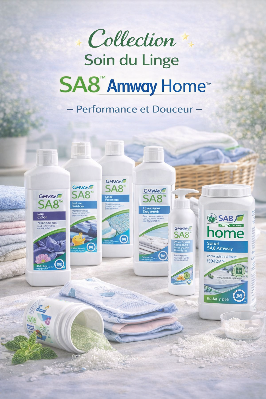 🧺Soins du Linge – Lessives, Assouplissants & Entretien Textile