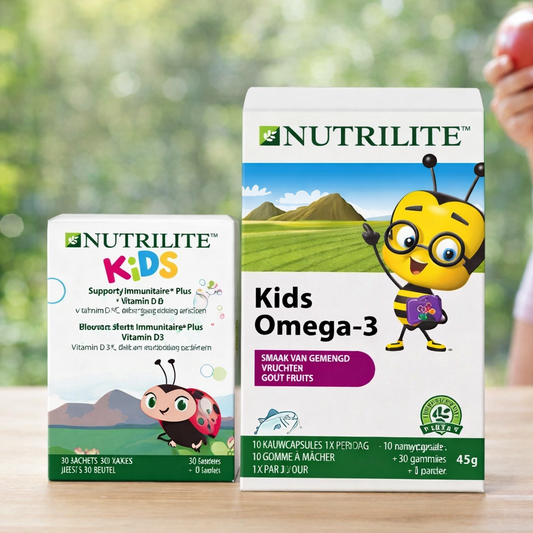 🛡️Ensemble Renfort Immunitaire Nutrilite™ Kids – Oméga-3 & Vitamines