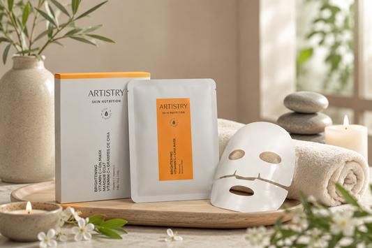 ✨ Masque Hydrogel Éclat Artistry Skin Nutrition™ | Soin Illuminateur Antioxydant