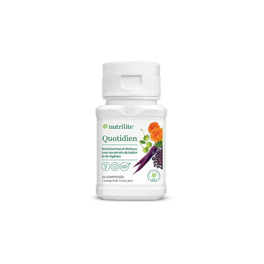 Quotidien Nutrilite™ – Multivitamines & Minéraux essentiels pour une santé complète