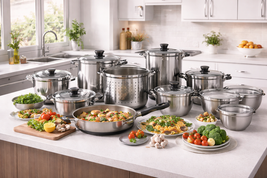 🍳Set Familial Prestige iCook™ – Batterie de Cuisine Complète & Premium