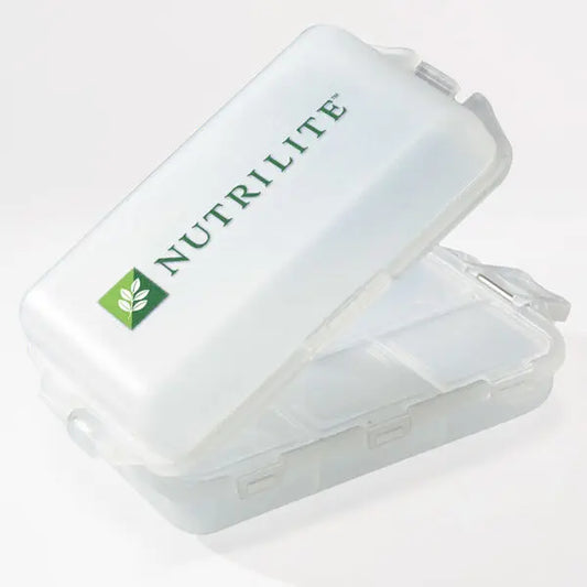 Pilulier NUTRILITE™ – Organisateur de Compléments Alimentaires Pratique & Compact